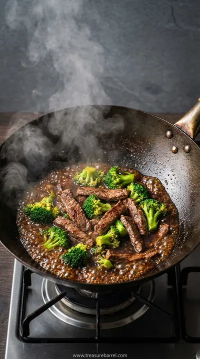 Easy Beef and Broccoli Recipe (Better Than Takeout!) - cooking process