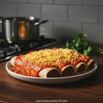 5-Ingredient Beef Enchiladas