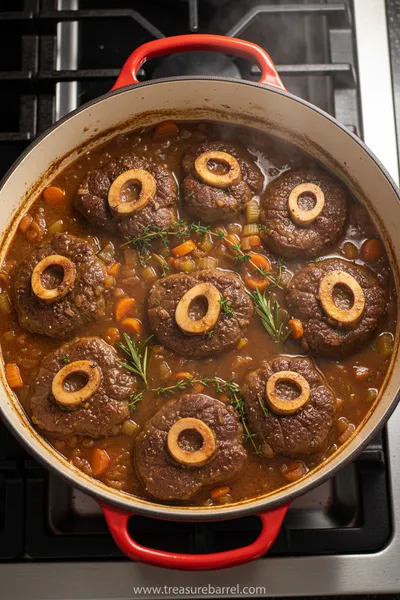 Beef Osso Bucco Recipe - ingredients preparation
