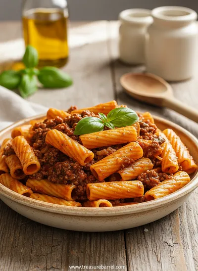 Beef Ragu Pasta Recipe in Tomato Sauce