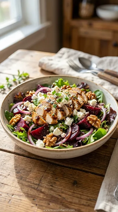The Best Salad Recipe: A Complete Meal Salad - ready to serve