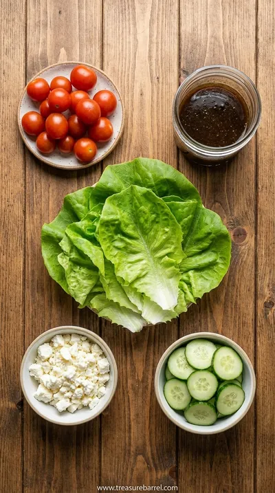 The Best Salad Recipe: A Complete Meal Salad - ingredients preparation