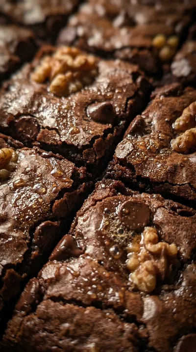 Brookies: Chewy Cookie and Fudgy Brownie Bars - ingredients preparation