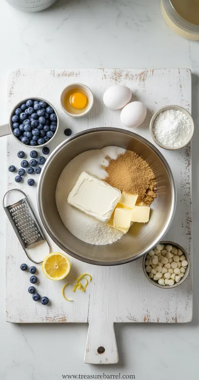 Blueberry Cheesecake Cookies – Easy & Delicious - cooking process