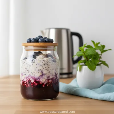 Blueberry Overnight Oats