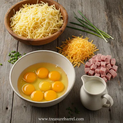 Best Breakfast Casserole With Hash Browns And Eggs - cooking process