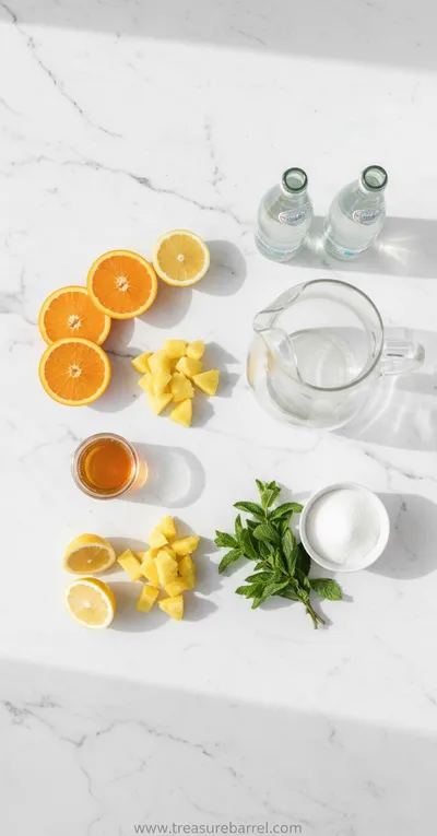 Delicious Breakfast Punch - cooking process