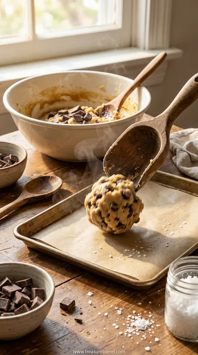 Brown Butter Chocolate Chip Cookies Recipe - cooking process