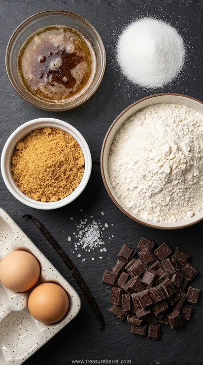 Brown Butter Chocolate Chip Cookies Recipe - ingredients preparation