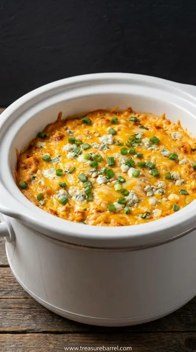 Buffalo Chicken Dip - Crock Pot Recipe