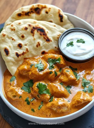 Butter Chicken with Naan - ready to serve
