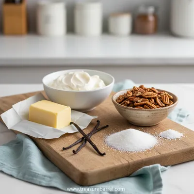 Butter Pecan Ice Cream - cooking process