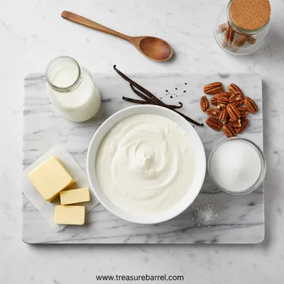 Butter Pecan Ice Cream Recipe - cooking process
