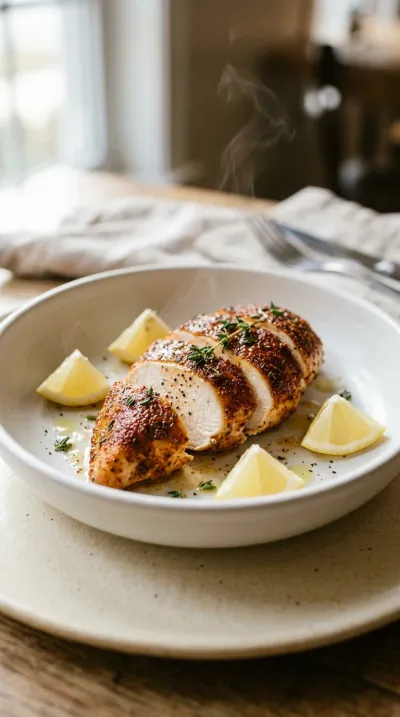 Juicy Oven Baked Chicken Breast