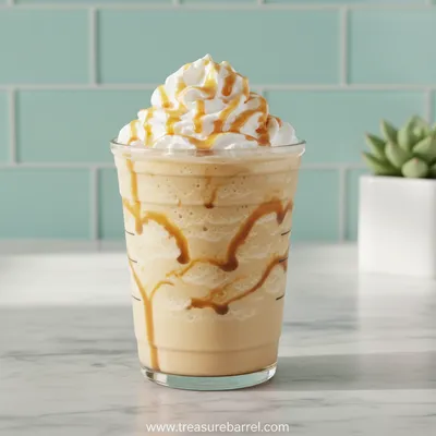 Caramel Ribbon Crunch Frappuccino