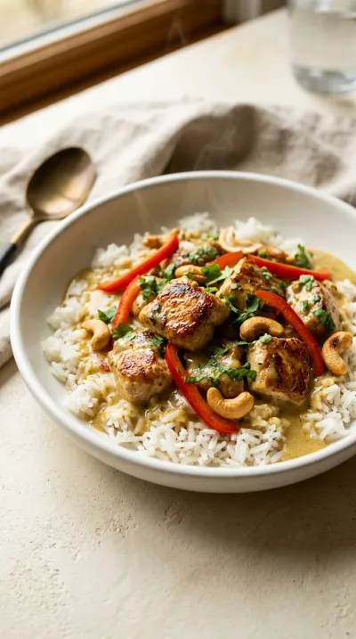 Coconut Chicken Curry in 30 Minutes