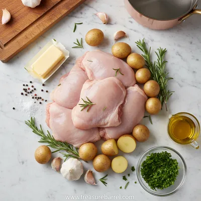 Chicken and Potatoes Bake – Cozy Classic Recipe - cooking process