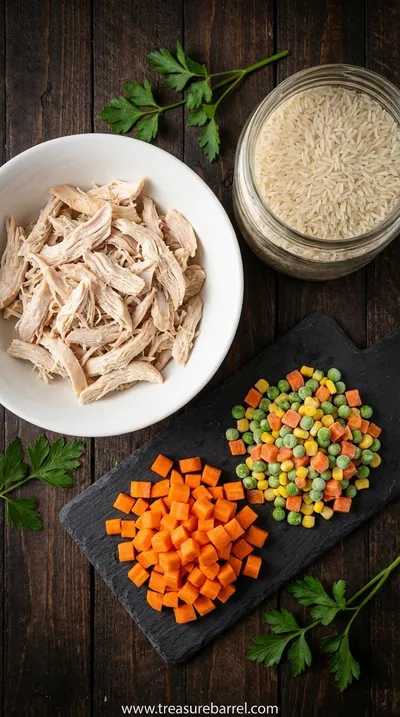 Best Chicken and Rice Casserole: Family Favorite Recipe - ingredients preparation