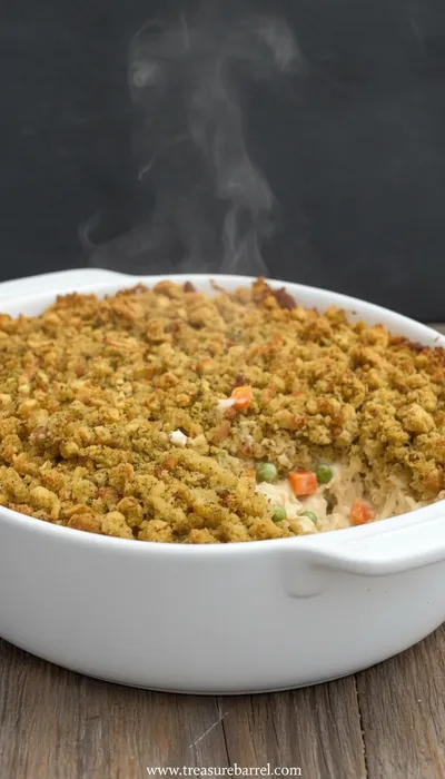 Chicken and Stuffing Casserole