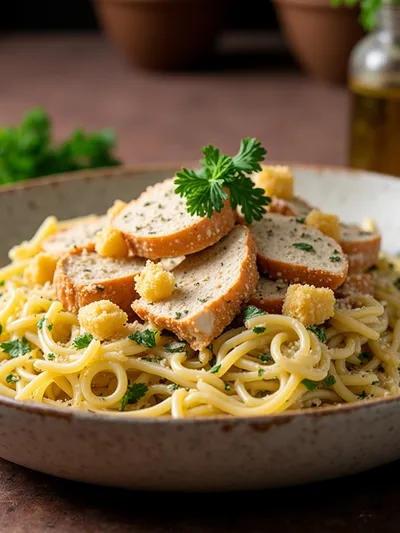 Chicken Caesar Pasta Salad – Easy Recipe - ready to serve