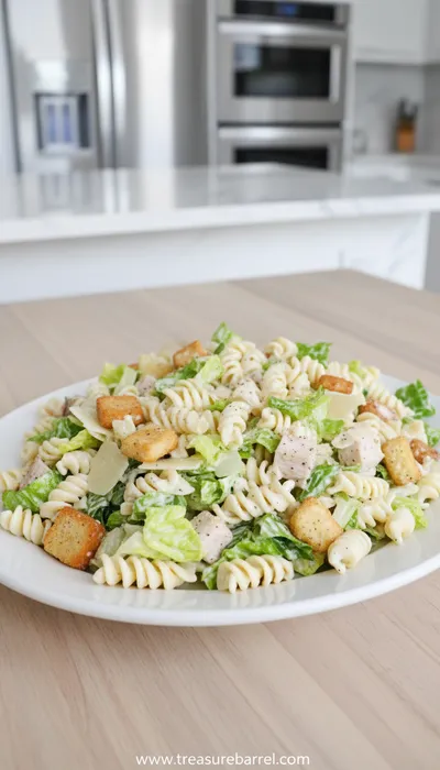 Chicken Caesar Pasta Salad – 20-Minute Quick Comfort