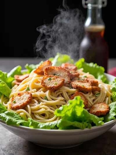 Chicken Caesar Pasta Salad – Easy Recipe