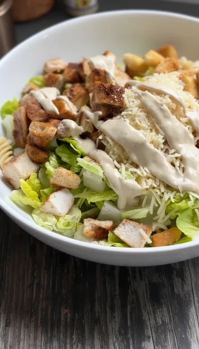 Chicken Caesar Pasta Salad