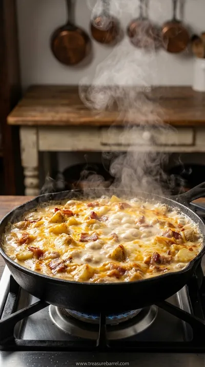 Extra Creamy Chicken Casserole with Potatoes Recipe - cooking process