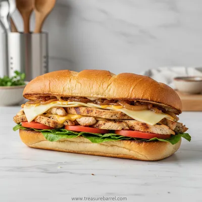 Chicken Cheese Steak Sandwich – Ultimate Classic