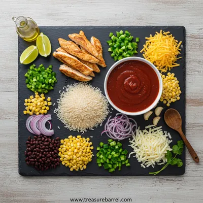 Chicken Enchilada Rice Casserole – Ready in 35 Minutes - cooking process
