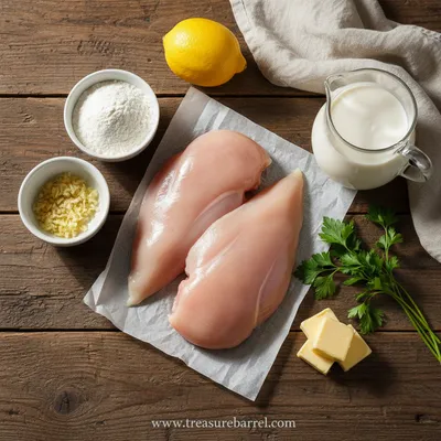 Chicken In White Sauce Recipe - cooking process