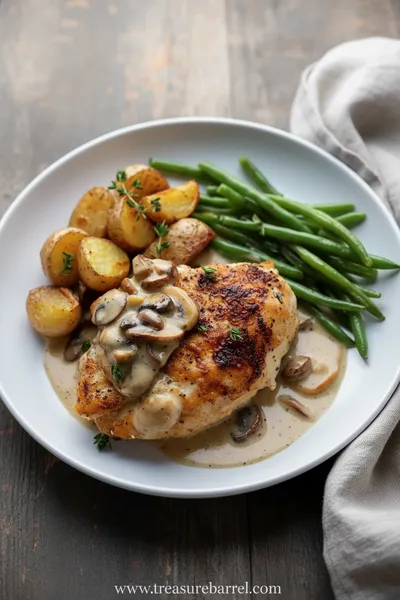 Chicken In White Sauce Recipe