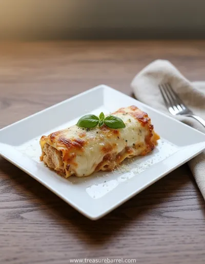 Chicken Lasagna Rolls: A Family Favorite Recipe - ready to serve