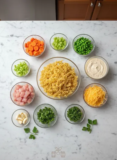 Chicken Noodle Casserole – Cozy Classic Comfort - cooking process