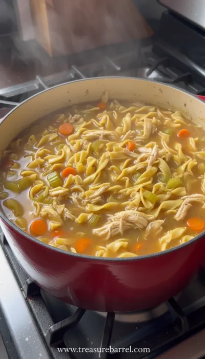 Chicken Noodle Soup Recipe - ingredients preparation