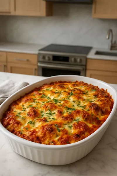 Chicken Parmesan Casserole – Quick, Easy Dinner