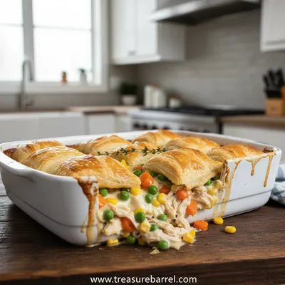 Easy Chicken Pot Pie Casserole Recipe