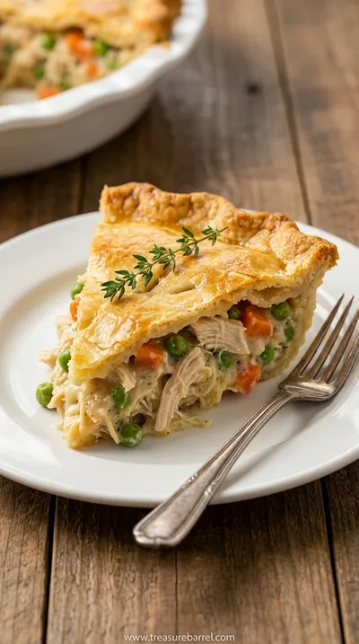 Easy Chicken Pot Pie Recipe - Family Favorite - ready to serve