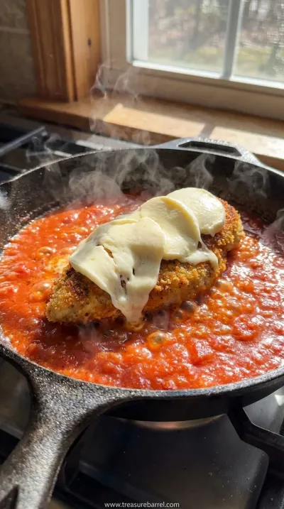 Best Chicken Parmesan Recipe - Crispy & Delicious - cooking process