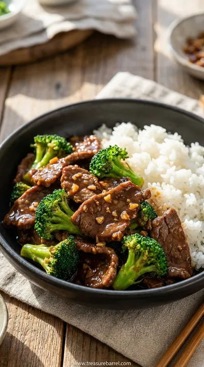 Chinese Beef and Broccoli: One Pan Take-Out Recipe - ready to serve