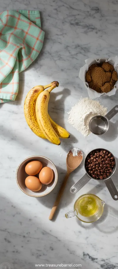 Chocolate Chip Banana Bread Recipe - cooking process