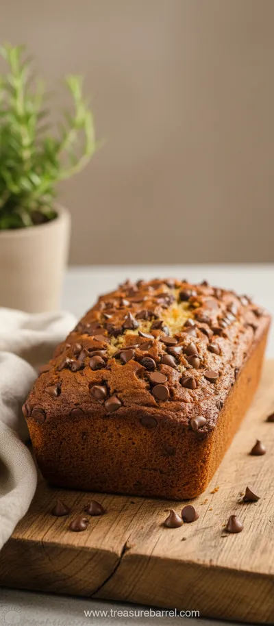 Chocolate Chip Banana Bread Recipe