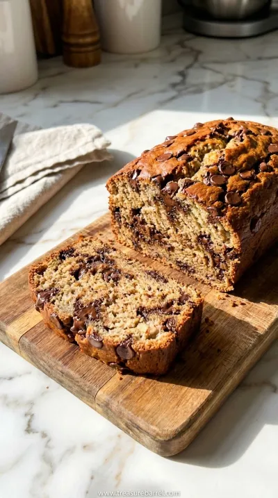 Easy Chocolate Chip Banana Bread Recipe Without Butter