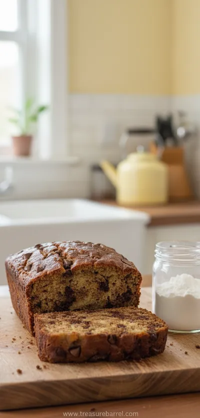 Easy Chocolate Chip Banana Bread
