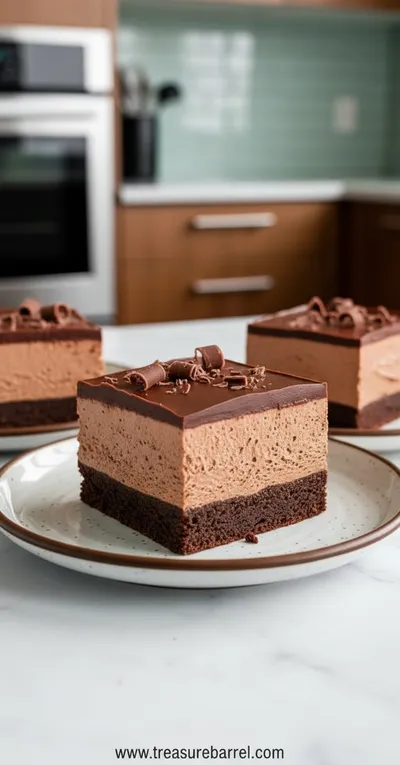 Chocolate Mousse Brownies – Creamy, Decadent Treat