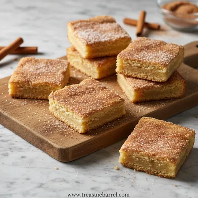 Cinnamon Sugar Blondies – Easy Sweet Fall Treat