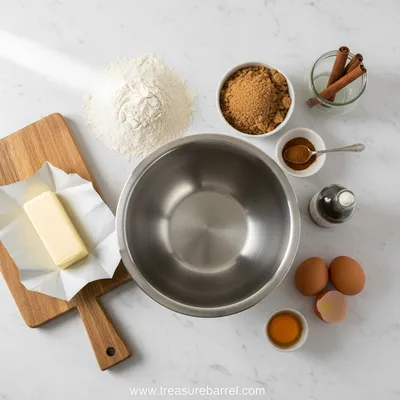 Cinnamon Sugar Blondies – Easy Sweet Fall Treat - cooking process