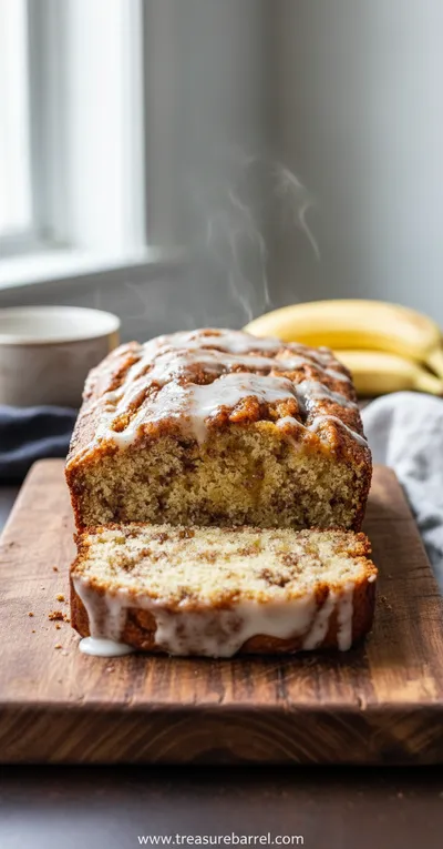 Cinnamon Swirl Banana Bread – Homemade Brunch Treat