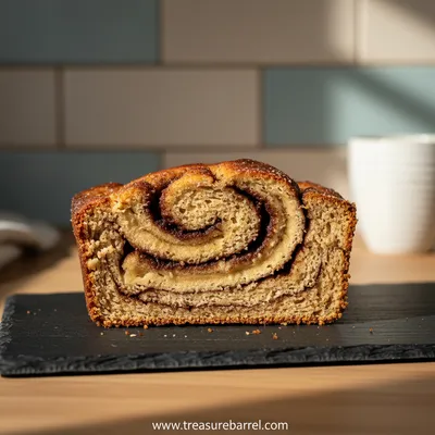 Cinnamon Swirled Banana Bread Recipe