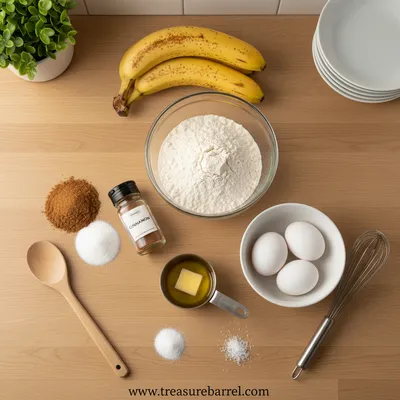 Cinnamon Swirled Banana Bread Recipe - cooking process